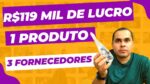 Estoque no Brasil! R$119.490,00 vendendo um produto no Mercado Livre! Comece seu trabalho em casa