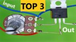 3 principais circuitos de controle de tensão / controle suas luzes e motores