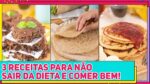 3 RECEITAS para você COMER SEM CULPA! Receitas com Aveia sem Glúten fáceis de fazer | RM 773