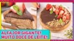 Faça um ALFAJOR GIGANTE Cremoso, Muito fácil de fazer e SUPER RECHEADO | Receitas de Minuto 780