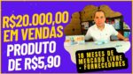 Mais de R$20.000,00 em vendas no Mercado Livre com um produto de R$5,90 fazendo 130 vendas POR DIA!