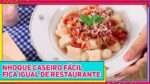 Como fazer O NHOQUE DE BATATA MAIS FÁCIL DO MUNDO | Receitas de Minuto 782
