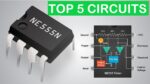 Os 5 principais projetos eletrônicos úteis usam NE555 Timer ic, projetos DIY