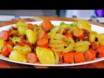 TEM SALSICHA E BATATA EM CASA? FAÇA ESSE REFOGADO! RECEITA SUPER ECONÔMICA PARA O DIA A DIA
