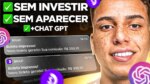 COMO FAZER 5 VENDAS POR MINUTO COMO AFILIADO SEM INVESTIR + chagpt