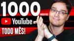 “Descubra o segredo para crescer e ganhar mil inscritos no YouTube por mês em 2023!”